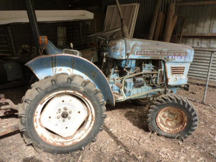 HINOMOTO E150D SMALL TRACTOR.